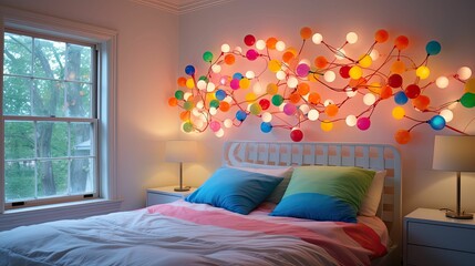 Sticker - decor modern light fixture