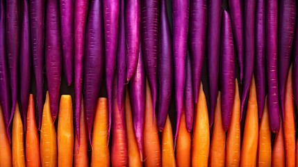 Wall Mural - orange raw carrot background