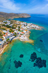 Wall Mural - Small traditional fishing village of Mochlos, Crete, Greece.