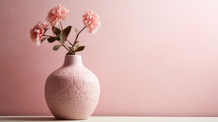 Wall Mural - patterns soft pink texture