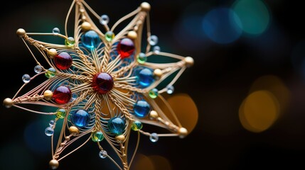 Sticker - ornament christmas stars