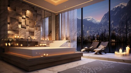 Wall Mural - relaxation luxury modern interior