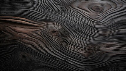 Canvas Print - natural dark wood grain