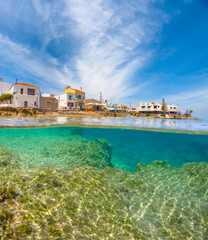 Wall Mural - Small traditional fishing village of Mochlos, Crete, Greece.