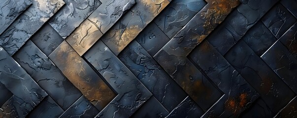 Poster - Timeless Chevron Pattern Backdrop for Elegant Product Presentation