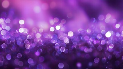 Sticker - vibrant purple bokeh background