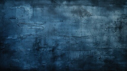 Wall Mural - denim dark blue grunge background