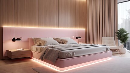 Wall Mural - dreamy led strip light