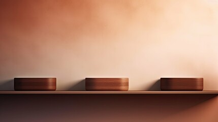 Wall Mural - espresso gradient background brown