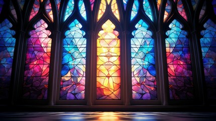 Canvas Print - ethereal church light