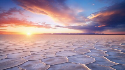 Canvas Print - serene salt and light