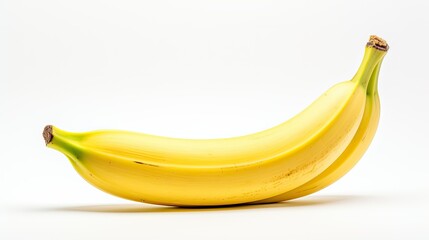 Poster - vibrant isolated banana fruit