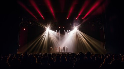 Poster - stage musical theatre lights