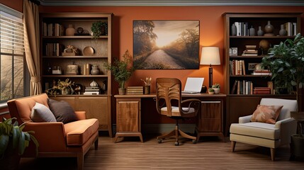 Canvas Print - cozy interior design business