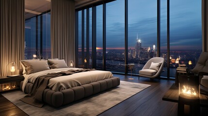 Canvas Print - elegance penthouse interior