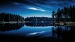 © vectorwin - sky reflexion dark blue