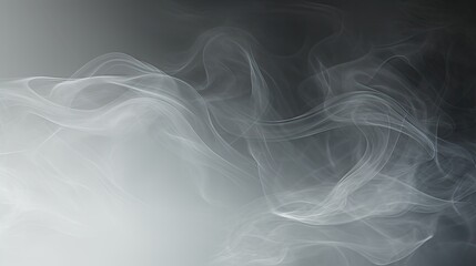 Poster - gradient gray smoke background