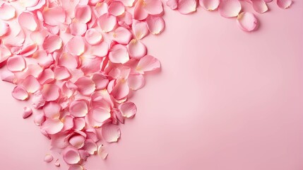 Poster - delicate rose pink background