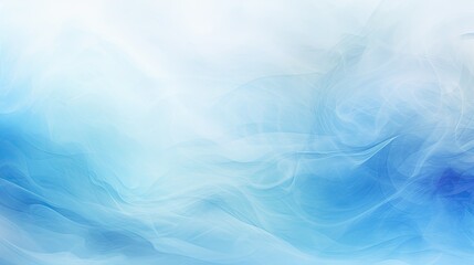 Poster - watercolor abstract background light blue