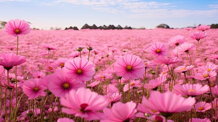 Poster - bloom pink flower