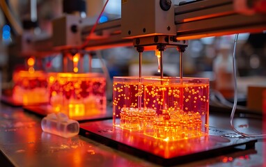 Aufkleber - Advanced bioprinting devices create tissue structures in a lab