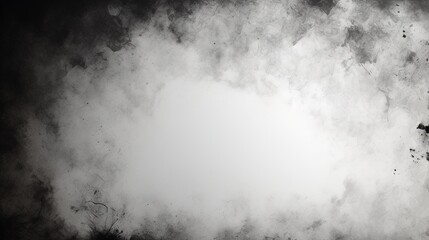 Wall Mural - Black white grainy background