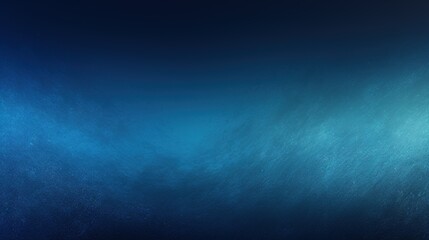 Wall Mural - Blue black gradient background grainy noise texture backdrop abstract poster banner header design
