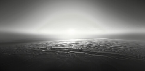Poster - Clean black and white gradient background. Generative AI.