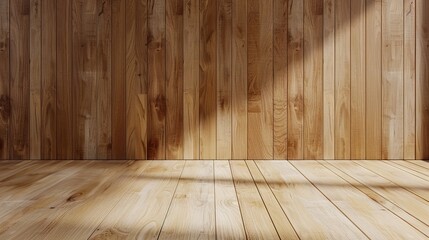 Wall Mural - Background image of wood furniture in offices and homes