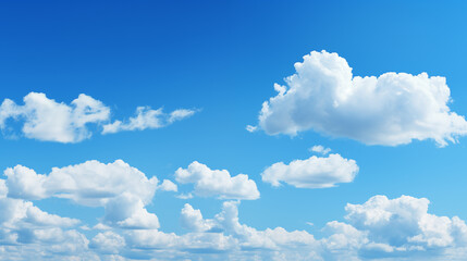 Wall Mural - blue sky with white cloud background. white cloud with blue sky background
