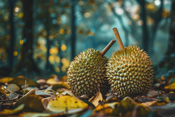 Poster - Durian fruit