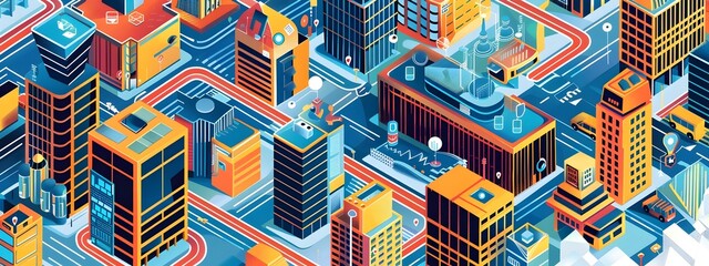Poster - Futuristic Smart City Infrastructure with Embedded Digital Technology