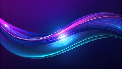 Abstract blue and purple waves on dark background for modern design projects and artistic concepts , abstract, waves, blue, purple, background, modern, design, artistic, concept, texture