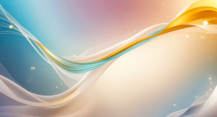 Poster - Abstract Wave Background