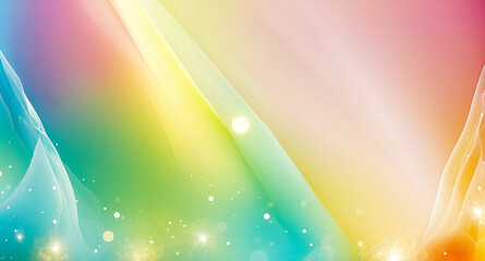 Canvas Print - Abstract Gradient Background with Shiny Sparkles