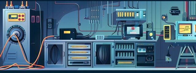 Poster - Fiber Optic Cable Testing Equipment for Diagnostics and Assurance