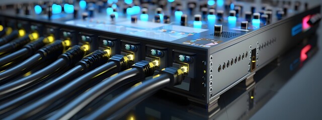 Poster - Fiber Optic Distribution Box A Vital Telecommunications Infrastructure