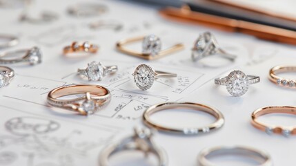 Bespoke Bridal Bliss Exquisite Jewelry and Custom Designs for Your Special Day