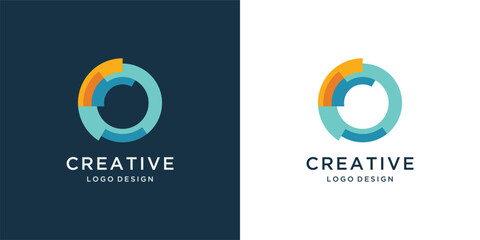 Initial C logo design inspiration 