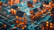 © MochSjamsul - Blockchain and Real Estate: Digital contracts and property listings on a blockchain