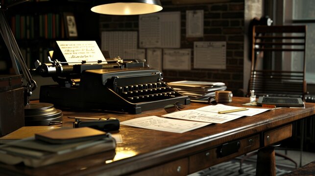 Mystery Unveiled Sleuthing Secrets in a Noir Detective Agency