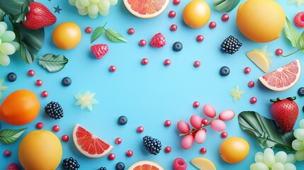 Wall Mural - Healthy day holiday happy celebration background