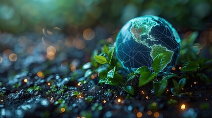 Poster - technology for environmental sustainability sustainable development goals sdgs.stock image