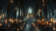 © Justlight - The air is thick with a sense of foreboding as the flickering candles suddenly extinguish and a ghostly choir can be heard echoing through the chapel a reminder of the spirits of th