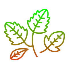 Wall Mural - Leaves Icon