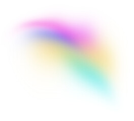 Blur Gradient Circle transparent PNG ball gradient Shining circle holographic blurred circles rainbow color dots. Abstract design elements