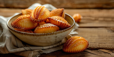 Madeleine in bowl