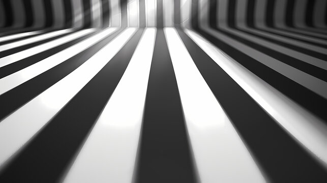 Close up of black and white striped background