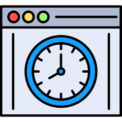 Poster - Time Maintenance Icon