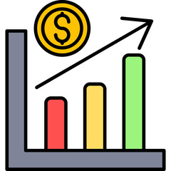 Poster - Line chart Icon